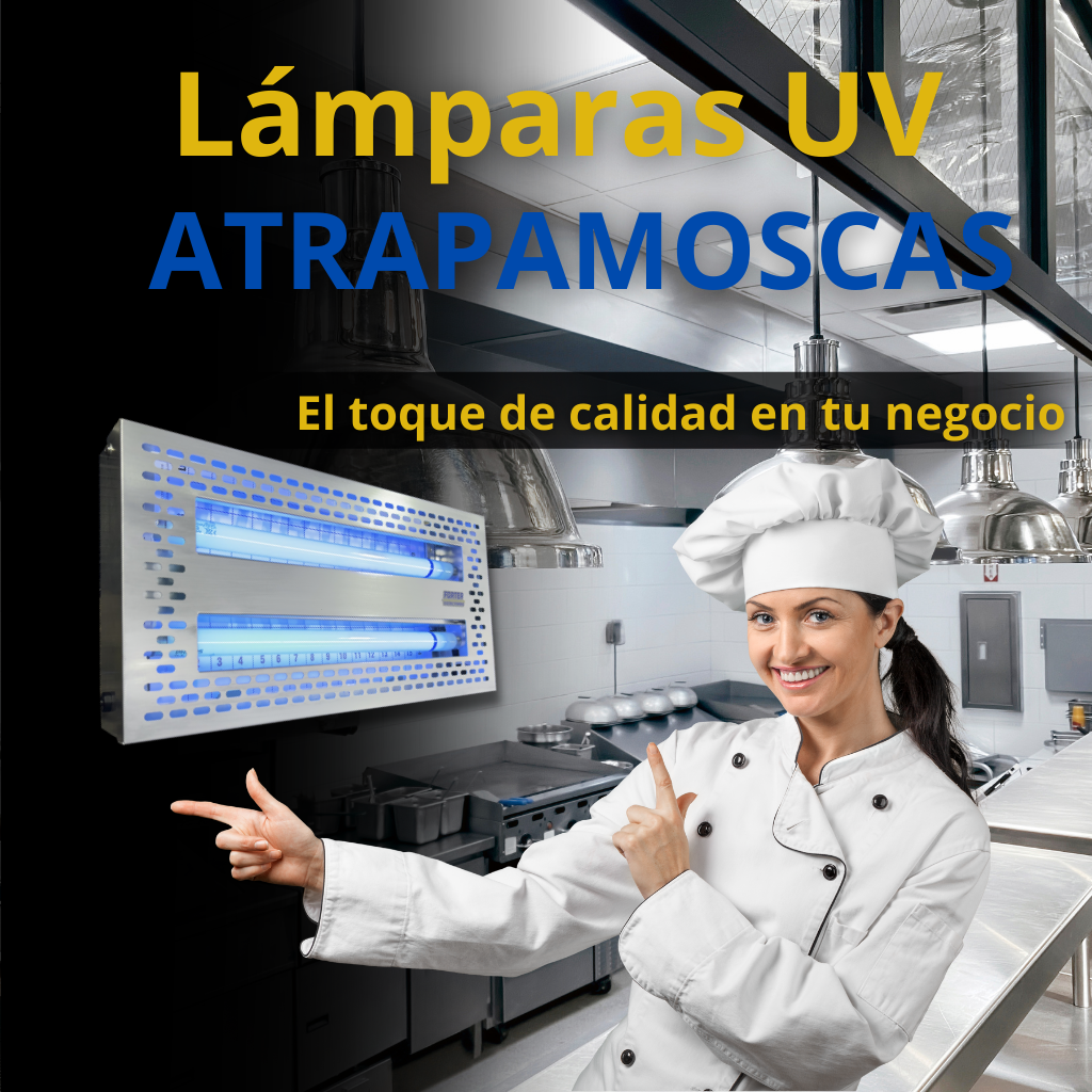 lamparas atrapamoscas chef ok